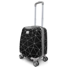Coral High 16763 40 cm Renkli Desenli Mini Kabin Boy Valiz