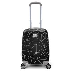 Coral High 16763 40 cm Renkli Desenli Mini Kabin Boy Valiz