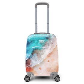 Coral High 16764 40 cm Renkli Desenli Mini Kabin Boy Valiz