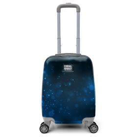 Coral High 16767 40 cm Renkli Desenli Mini Kabin Boy Valiz