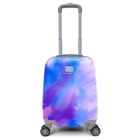 Coral High 16769 40 cm Renkli Desenli Mini Kabin Boy Valiz