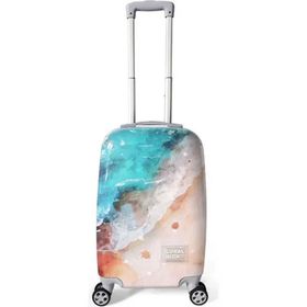 Coral High 16811 50 cm Renkli Desenli PC Kabin Boy Valiz