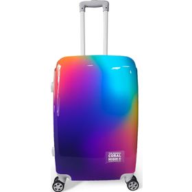 Coral High 16822 60 cm Renkli Desenli PC Orta Boy Valiz