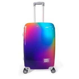Coral High 16822 60 cm Renkli Desenli PC Orta Boy Valiz