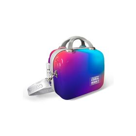 Coral High 16824 Renkli Desenli Omuz Askılı PC Makyaj Çantası