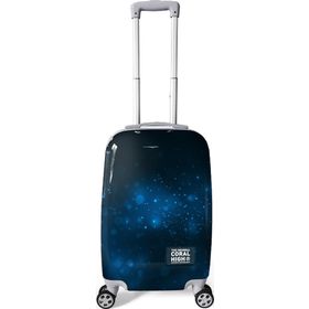 Coral High 16826 50 cm Renkli Desenli PC Kabin Boy Valiz