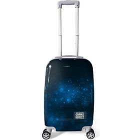 Coral High 16826 50 cm Renkli Desenli PC Kabin Boy Valiz