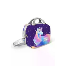 Coral High 16896 Unicorn Desenli Omuz Askılı PC Makyaj Çantası