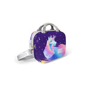 Coral High 16896 Unicorn Desenli Omuz Askılı PC Makyaj Çantası