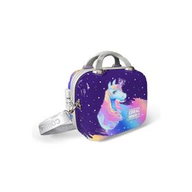 Coral High 16896 Unicorn Desenli Omuz Askılı PC Makyaj Çantası