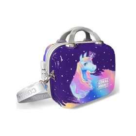 Coral High 16896 Unicorn Desenli Omuz Askılı PC Makyaj Çantası