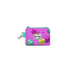 Coral High 21711 Kids Açık Pembe Makaron Desenli Bozuk Para Çantası