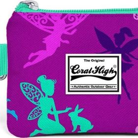 Coral High 21724 Kids Koyu Pembe Peri Desenli Bozuk Para Çantası