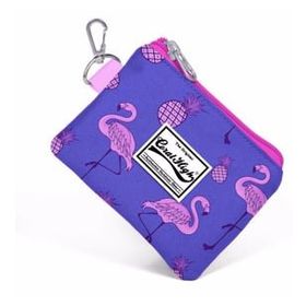 Coral High 21726 Mor Kız Çocuk Kids Flamingo Desenli Bozuk Para Çantası