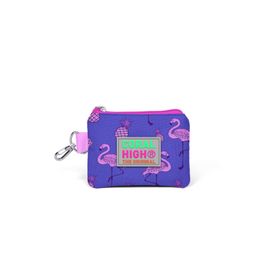 Coral High 21726 Mor Kız Çocuk Kids Flamingo Desenli Bozuk Para Çantası