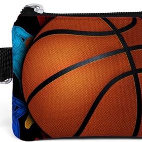 Coral High 21732 Kids Siyah Basketbol Toplu Bozuk Para Çantası