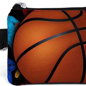 Coral High 21732 Kids Siyah Basketbol Toplu Bozuk Para Çantası