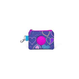 Coral High 21747 Kids Açık Pembe Lavanta Kalp Desenli Bozuk Para Çantası