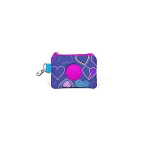 Coral High 21747 Kids Açık Pembe Lavanta Kalp Desenli Bozuk Para Çantası