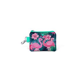 Coral High 21762 Yeşil Kız Çocuk Kids Flamingo Bozuk Para Çantası