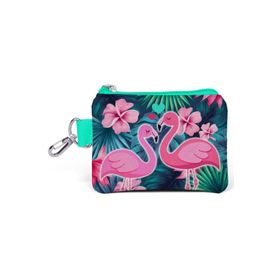 Coral High 21762 Yeşil Kız Çocuk Kids Flamingo Bozuk Para Çantası