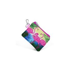 Coral High 21770 Pembe Flamingolu Bozuk Para Çantası