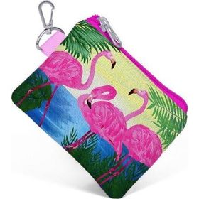 Coral High 21770 Pembe Flamingolu Bozuk Para Çantası