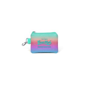 Coral High 21772 Su Yeşili Pembe Degradeli Bozuk Para Çantası