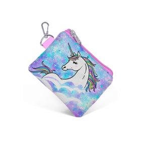 Coral High 21775 Derin Mavi Unicornlu Bozuk Para Çantası