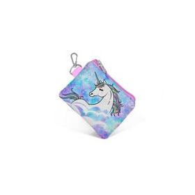 Coral High 21775 Derin Mavi Unicornlu Bozuk Para Çantası