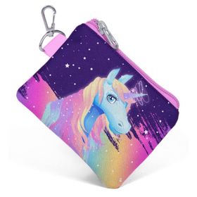 Coral High 21776 Mor Unicornlu Bozuk Para Çantası