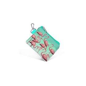 Coral High 21778 Su Yeşili Flamingolu Bozuk Para Çantası