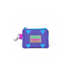 Coral High 21806 Kids Lavanta Kalp Desenli Bozuk Para Çantası