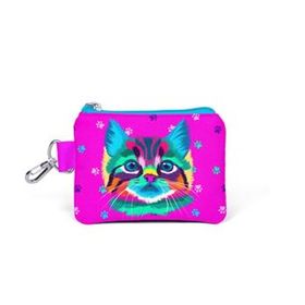 Coral High 21866 Kids Mor Pembe Kedi Desenli Bozuk Para Çantası