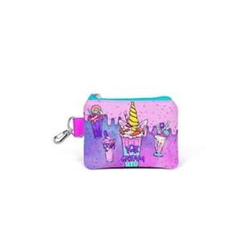 Coral High 21878 Kids Pembe Mor Milkshake Dondurma Desenli Bozuk Para Çantası