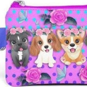 Coral High 21879 Kids Pembe Köpek Desenli Para Çantası
