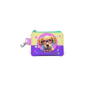 Coral High 21881 Kids Sarı Pembe Sevimli Köpek Desenli Para Çantası