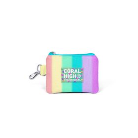 Coral High 21899 Renkli Çizgili Bozuk Para Çantası