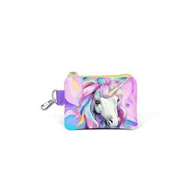 Coral High 21903 Renkli Unicorn Desenli Bozuk Para Çantası