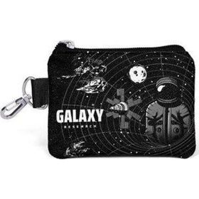 Coral High 21913 Siyah Galaxy Desenli Bozuk Para Çantası