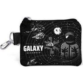 Coral High 21913 Siyah Galaxy Desenli Bozuk Para Çantası