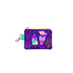 Coral High 21914 Kids Mor Pembe Dondurma Desenli Bozuk Para Çantası