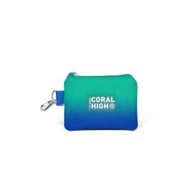 Coral High 21924 Kids Yeşil Saks Renk Geçişli Bozuk Para Çantası