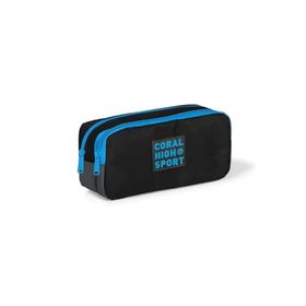 Coral High 22270 Sport Siyah Gri Iki Bölmeli Kalem Çantası