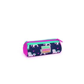 Coral High 22310 KK02 Unisex Çocuk Lacivert Unicorn Üç Bölmeli Kalem Çantası