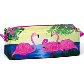Coral High 22374 Pembe Flamingolu Kalem Çantası