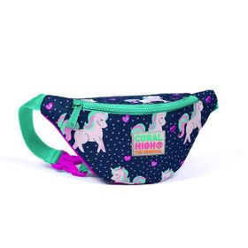 Coral High 22567 Kids Lacivert Unicorn Bel Çantası