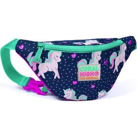 Coral High 22567 Kids Lacivert Unicorn Bel Çantası