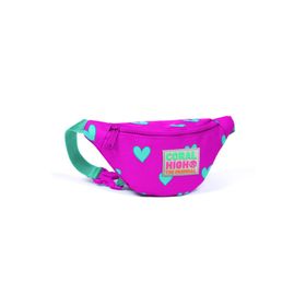 Coral High 22573 Kids Pembe Kalp Desenli Bel Çantası