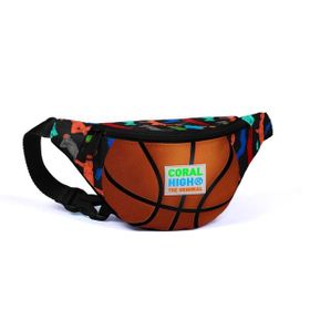 Coral High 22577 Kids Siyah Basketbol Toplu Bel Çantası